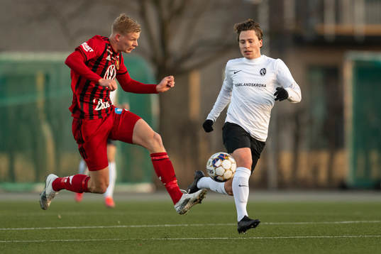 Östersunds Malcolm Stolt mot Landskronas Filip Ottosson