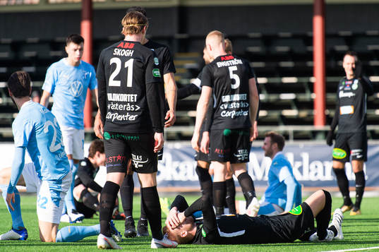Västerås Kevin Custovic har ont