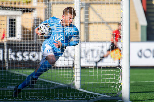 Malmö FFs Anders Christiansen jublar