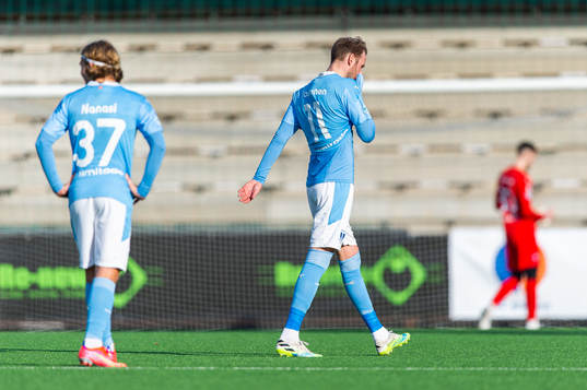 Malmö FFs Ola Toivonen deppar