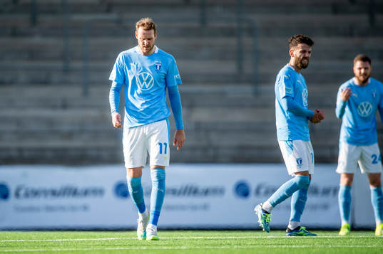 Malmö FFs Ola Toivonen deppar
