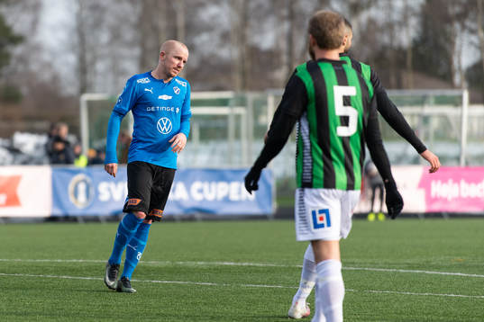 Halmstads Simon Lundevall deppar