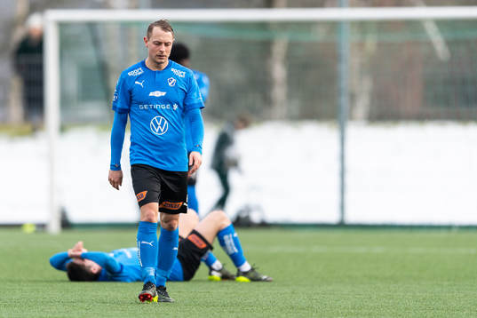 Halmstads Joel Allansson deppar