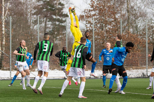 GAIS målvakt Mathias Karlsson