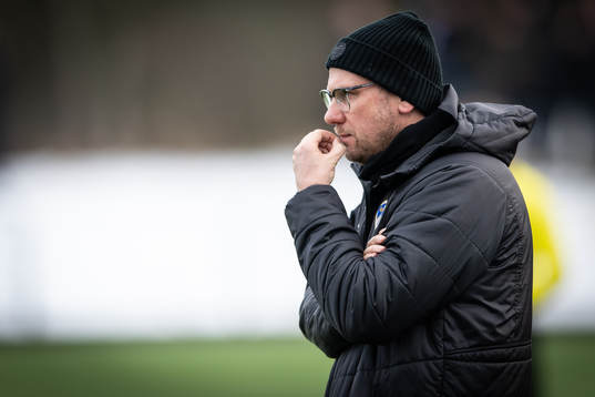 Halmstads tränare Magnus Haglund