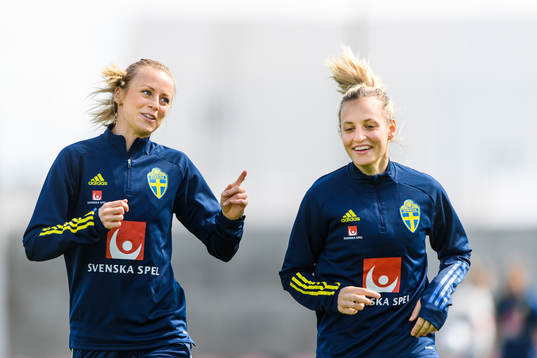 Amanda Ilestedt and Nathalie Björn