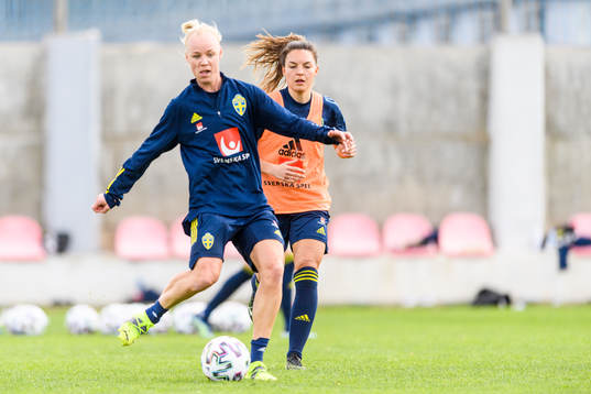 Caroline Seger and Johanna Rytting Kaneryd