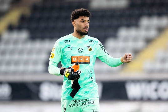 Häckens målvakt Jonathan Ursin Rasheed