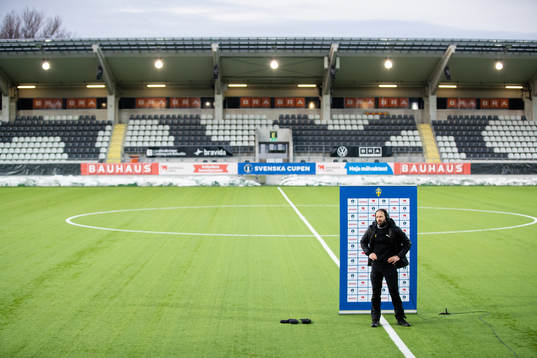 Häckens tränare Andreas Alm