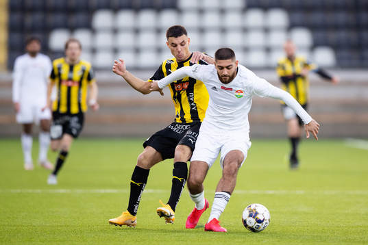 Häckens Ali Youssef och Dalkurds Rassa Rahmani