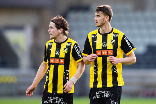 Häckens Erik Friberg och Johan Hammar