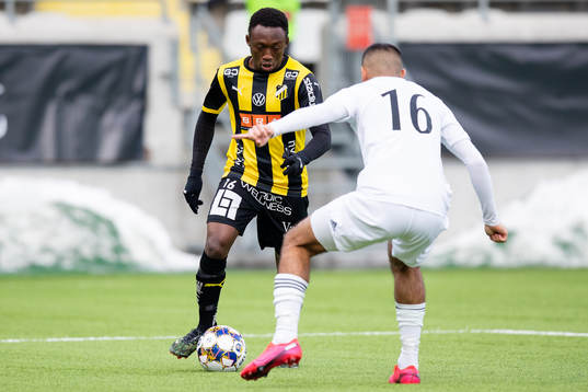 Häckens Benie Adama Traore och Dalkurds Rassa Rahmani