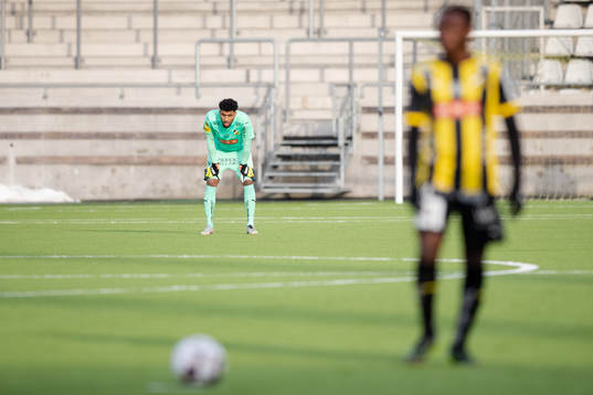 Häckens målvakt Jonathan Ursin Rasheed