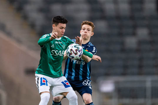 Brages Noa Williams och Djurgårdens Aslak Witry