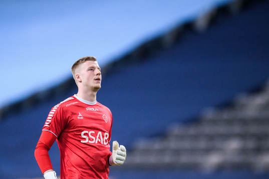 Brages målvakt Viktor Frodig