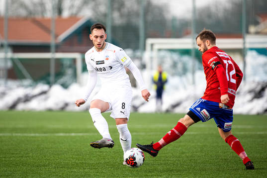Helsingborgs Vladislav Kreida och Gauthiods Tim Klaar