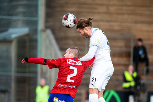 Helsingborgs Charlie Weberg och Gauthiods David
