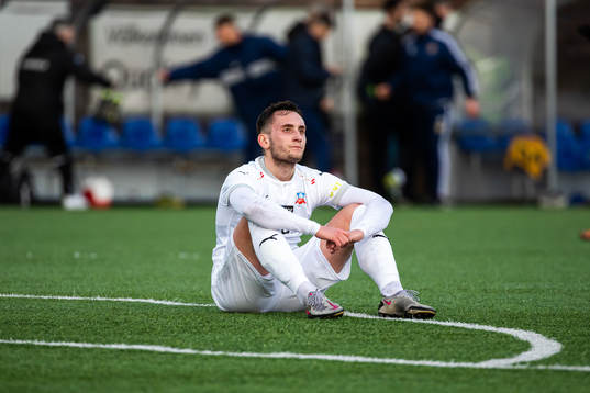 Helsingborgs Vladislav Kreida deppar