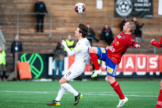 Helsingborgs Max Svensson och Gauthiods David Svensson