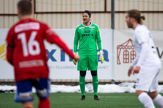 Helsingborgs målvakt Anders Lindegaard
