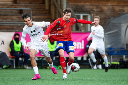 Gauthiods Robin Särud och Helsingborgs Wilhelm Loeper