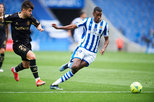 Alexander Isak of Real Sociedad