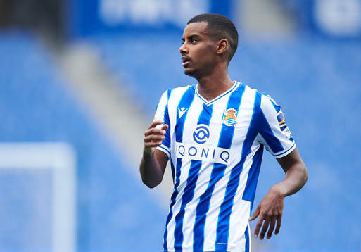 Alexander Isak of Real Sociedad