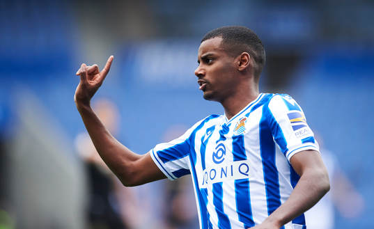Alexander Isak of Real Sociedad