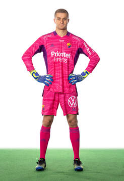 Djurgårdens målvakt Aleksandr Vasyutin