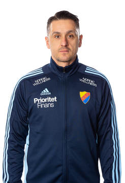 Djurgårdens målvaktstränare Nikos Gkoulios