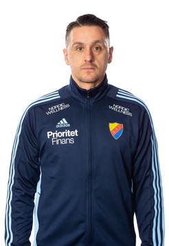 Djurgårdens målvaktstränare Nikos Gkoulios