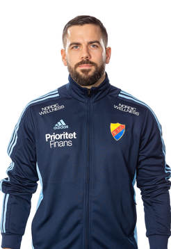 Djurgårdens fystränare Jens Ericsson