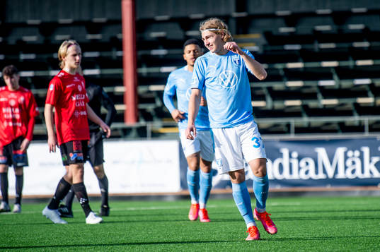 Malmö FFs Sebastian Nanasi jublar