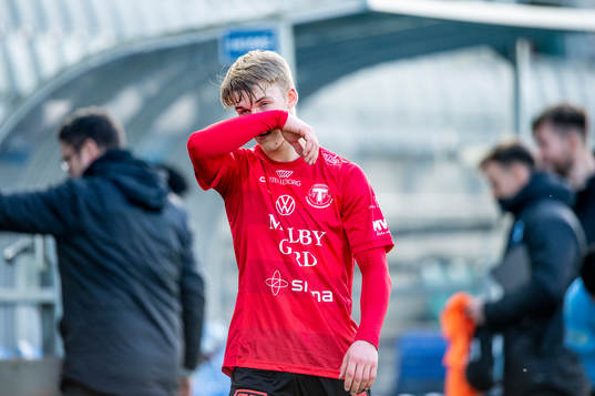Trelleborgs Sebastian Ellhult deppar