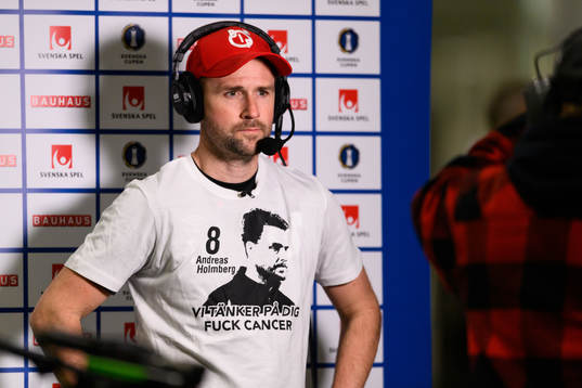 Degerfors tränare Tobias Solberg