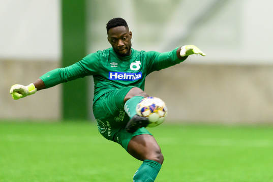 Degerfors målvakt Ismael Diawara