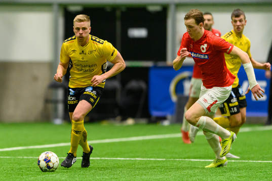 Elfsborgs Per Frick och Degerfors Adam Carlén