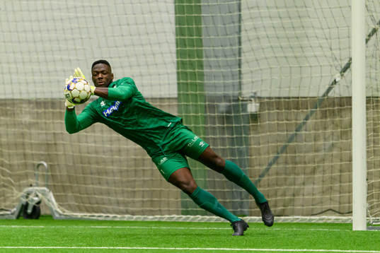 Degerfors målvakt Ismael Diawara