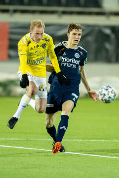Falkenbergs Adam Bergmark Wiberg mot Utsiktens Jakob