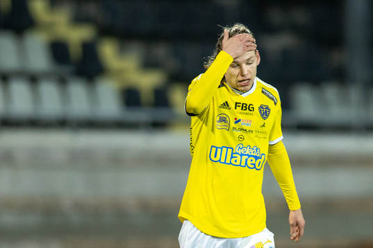 Falkenbergs Melker Nilsson deppar