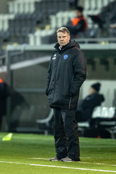 Falkenbergs tränare Hans Eklund