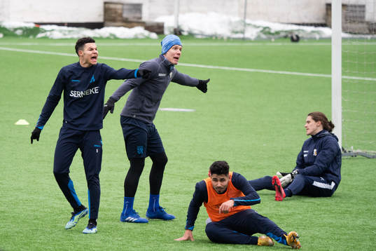 Alexander Jallow och Pontus Wernbloom