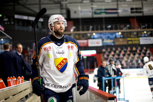 Djurgårdens Dick Axelsson deppar