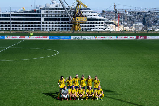 Kosovare Asllani, Nathalie Björn, Stina Blackstenius, Emma