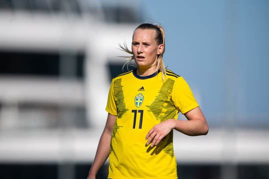 Stina Blackstenius of Sweden