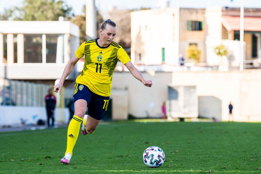 Stina Blackstenius of Sweden