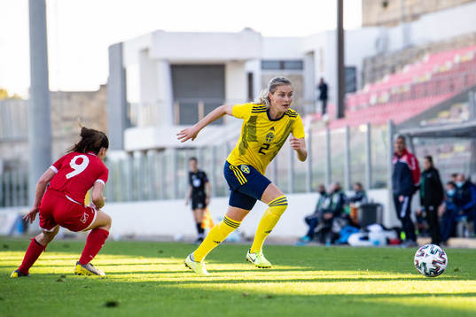 Amanda Nilden of Sweden