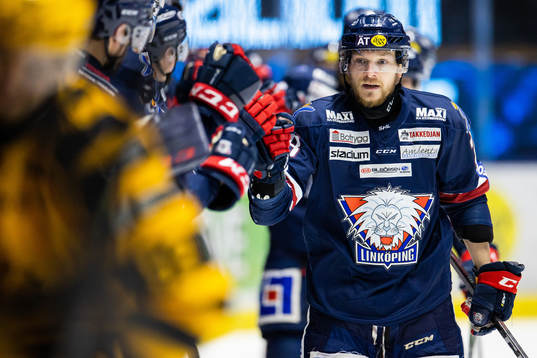 Linköpings Jaakko Rissanen jublar
