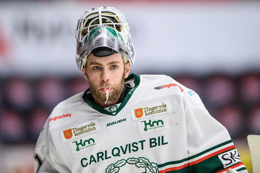 Tingsryds målvakt Andreas Ljunggren