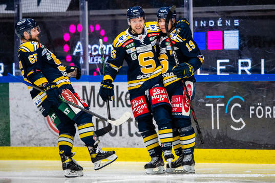 Södertäljes Anton Blomberg, Christopher Bengtsson och